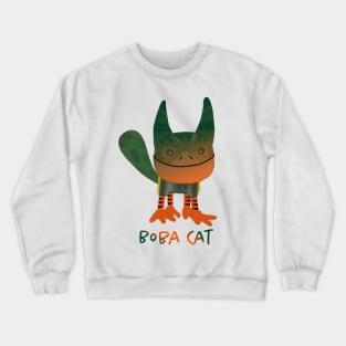 BobaCat Crewneck Sweatshirt